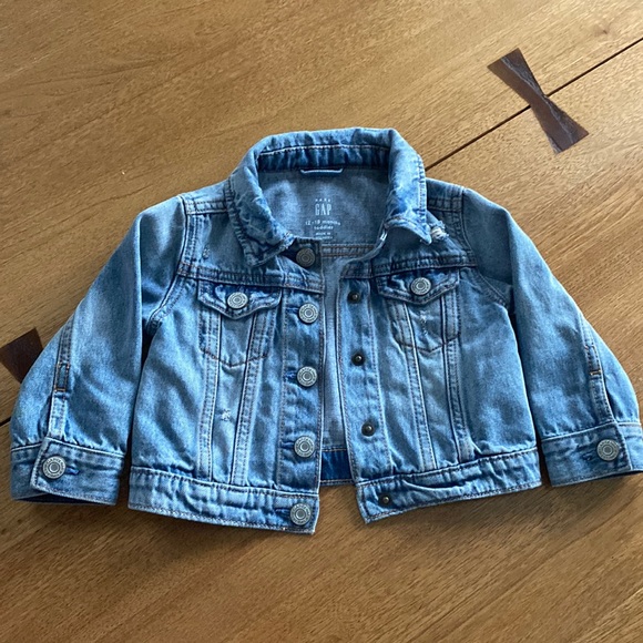 GAP Other - Kids GAP Distressed denim jean jacket